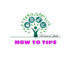 HOW TO TIPS Logo